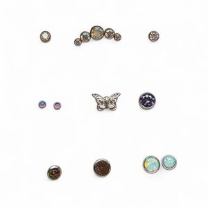 Bundle of Titanium 16g Threaded Ends